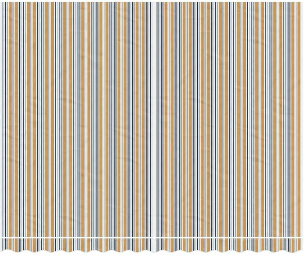 Pakaitinis audinys markizei, įvairių spalvų, 4x3m, dryžuotas