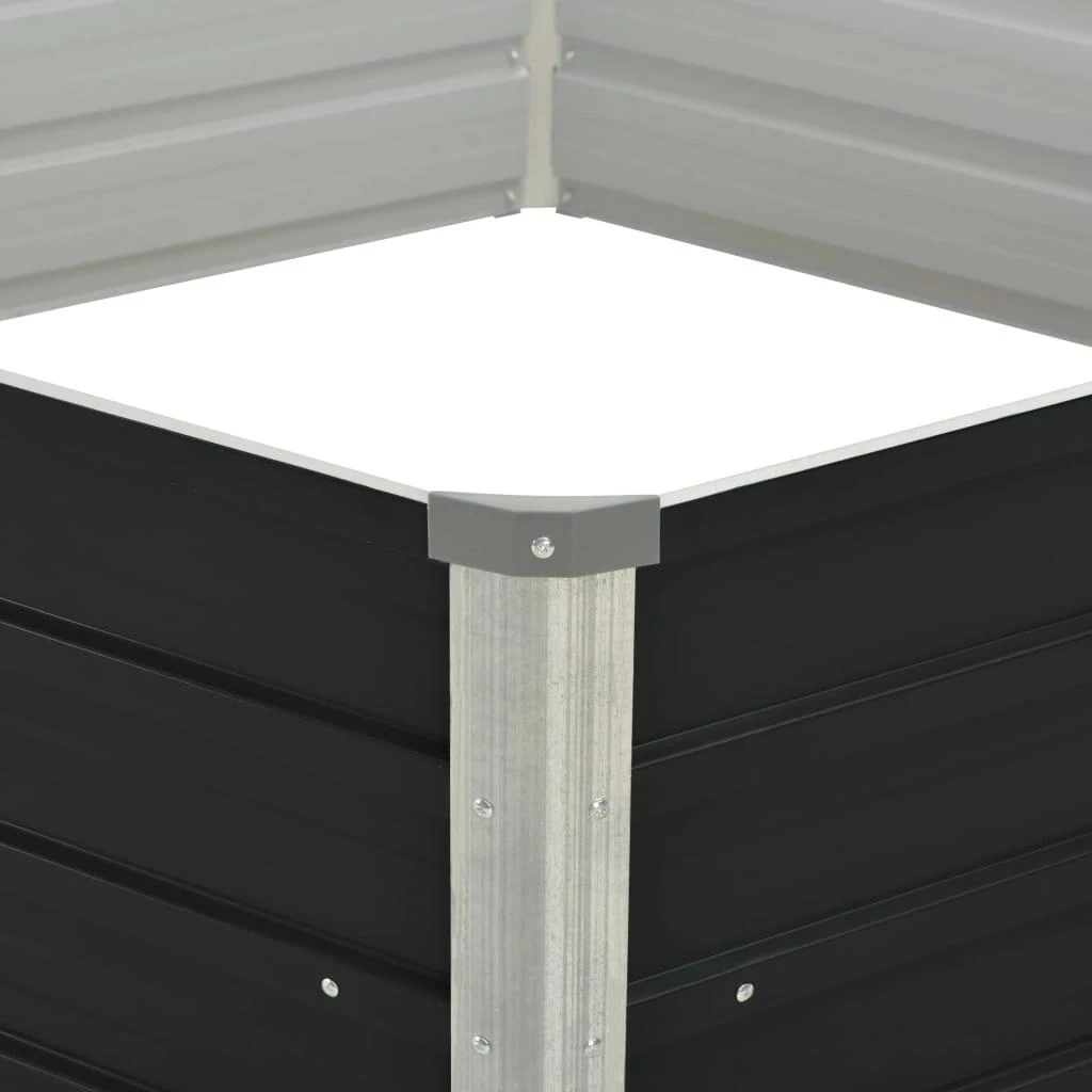 Pakeltas sodo lovelis, antr. sp., 129x129x45cm, galvan. plienas
