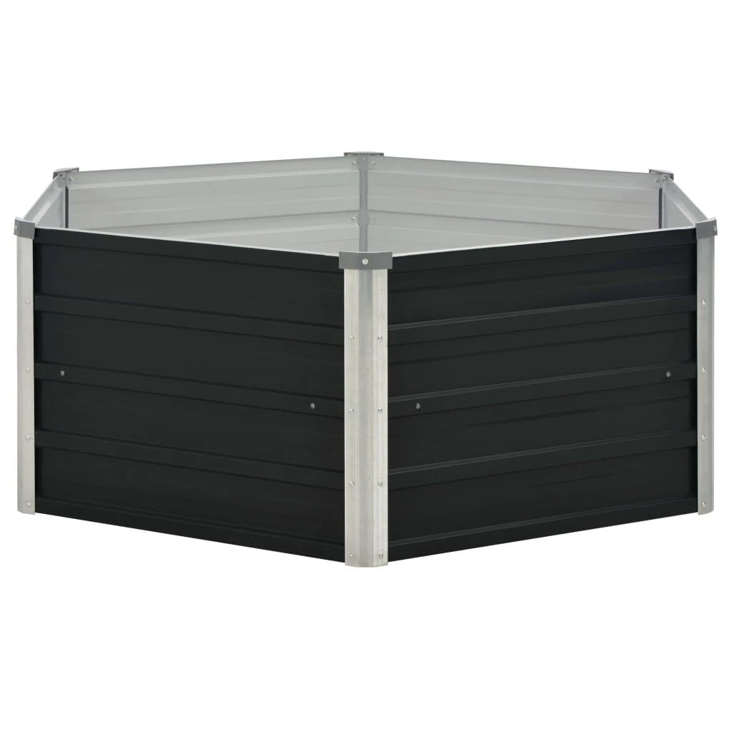 Pakeltas sodo lovelis, antr. sp., 129x129x45cm, galvan. plienas