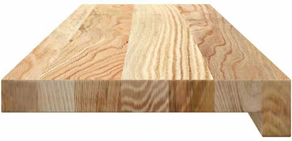 Palangės, 2 vnt, 80x20x2 cm, neapdorotas ąžuolo medienos