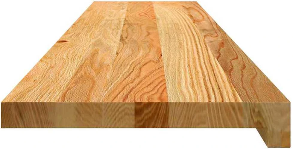 Palangės, 2 vnt, šviesiai rudos, 120x30x2 cm, ąžuolo medienos