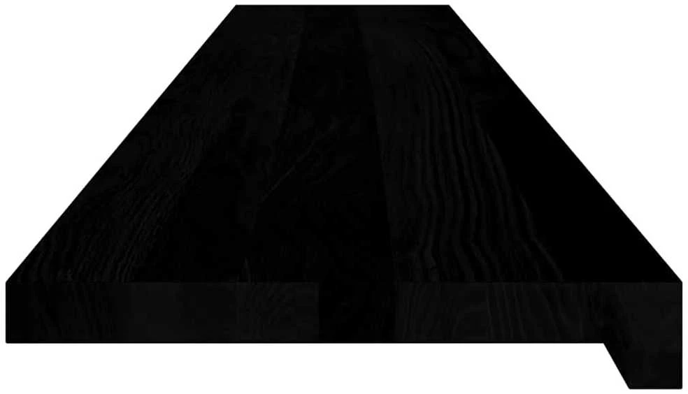 Palangės, 2 vnt, rudai juodos, 140x30x2 cm, ąžuolo medienos