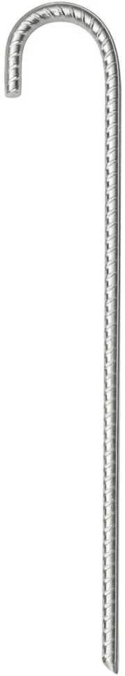 Palapinės kaiščiai, 12vnt., 37cm, skersmuo 10mm, plienas