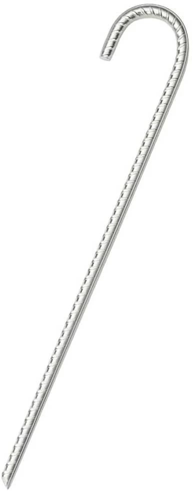Palapinės kaiščiai, 12vnt., 37cm, skersmuo 10mm, plienas
