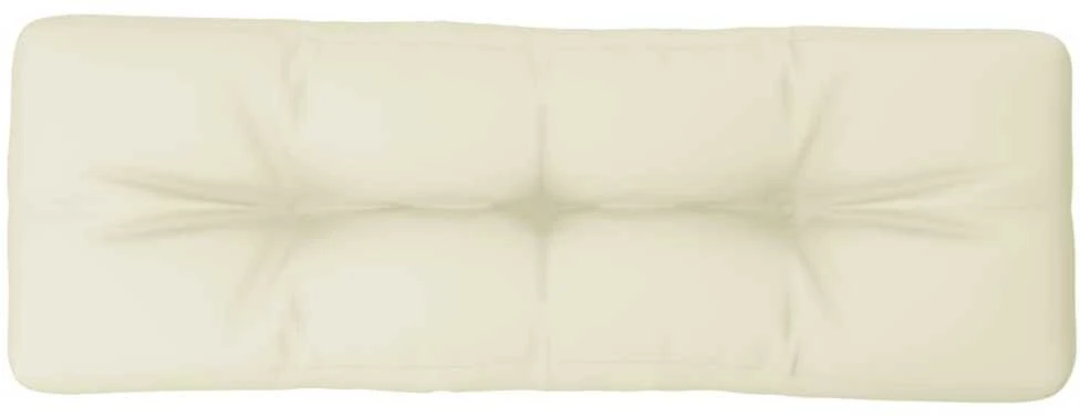 Paletės pagalvėlė, kreminės spalvos, 120x40x12cm, audinys