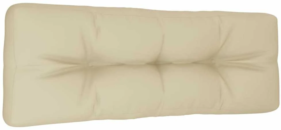 Paletės pagalvėlė, smėlio spalvos, 120x40x12cm, audinys