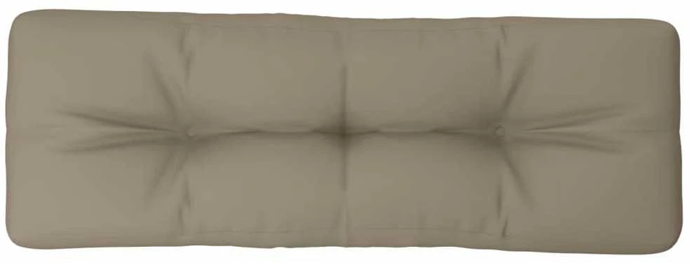 Paletės pagalvėlė, taupe spalvos, 120x40x12cm, audinys