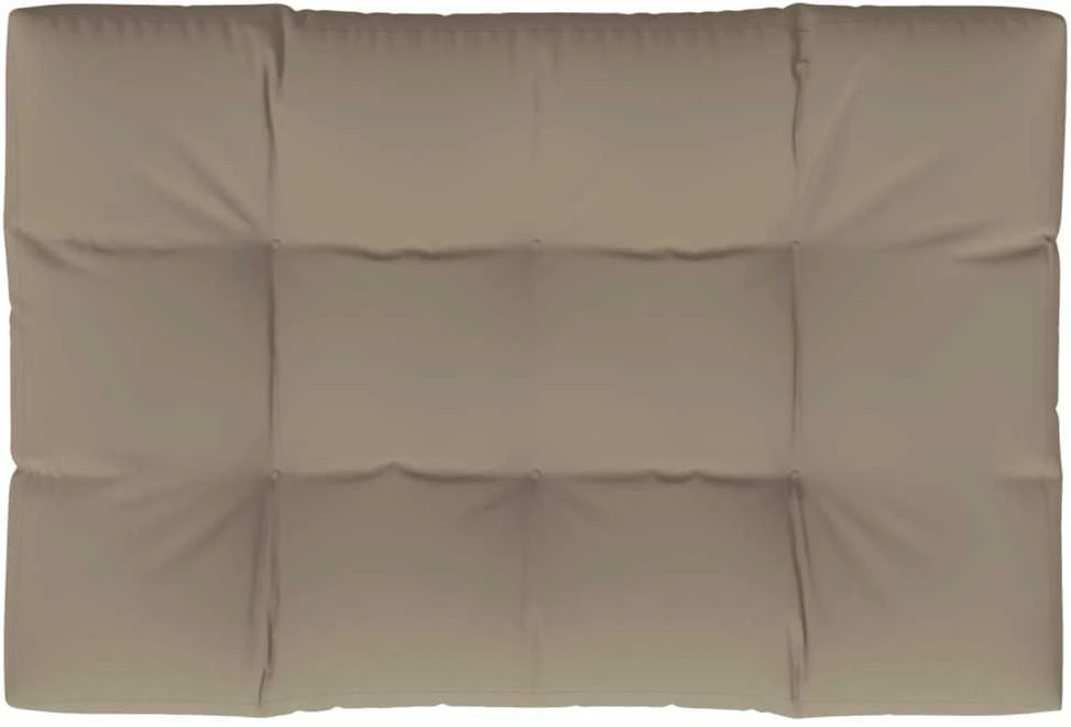 Paletės pagalvėlė, taupe spalvos, 120x80x12cm, audinys