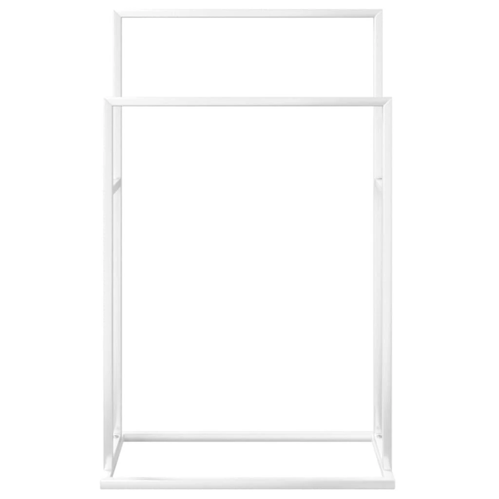 Pastatoma rankšluosčių kabykla, balta, 48x24x78,5cm, geležis