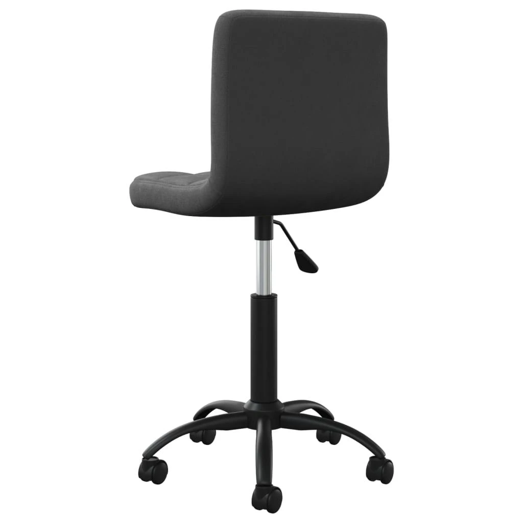 Pasukama valgomojo kėdė, juodos spalvos, aksomas (334353)
