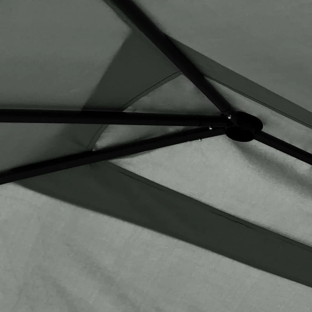 Pavėsinė, antracito spalvos, 2,98x5,3x2,59m, 160g/m²
