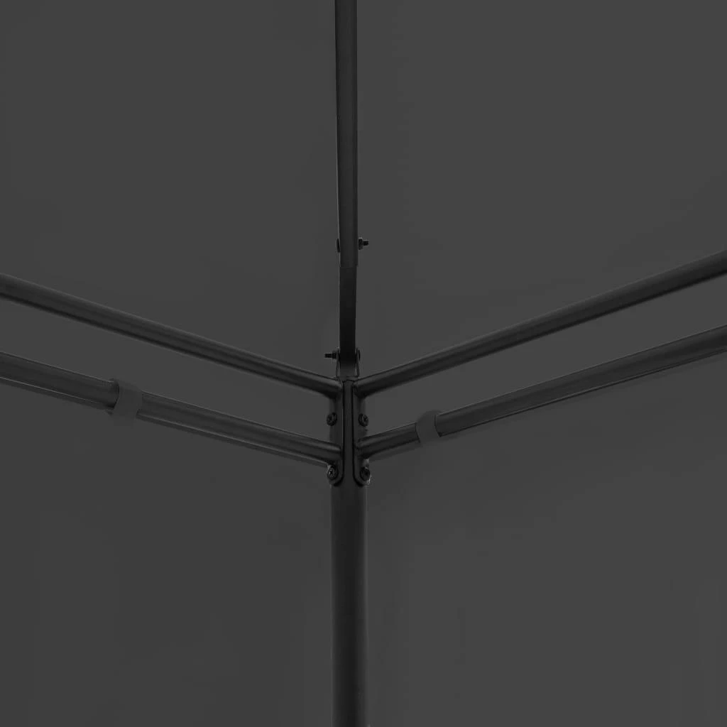 Pavėsinė, antracito spalvos, 600x298x270cm