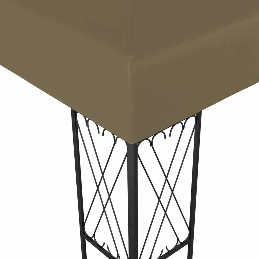 Pavėsinė, taupe spalvos, 3x3m, audinys
