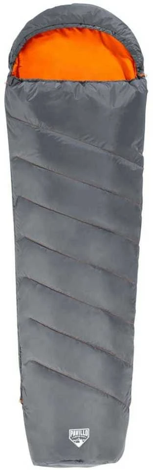 Bestway 68103 miegmaišis Mumijos formos miegmaišis Poliesteris Pilka, Oranžinė