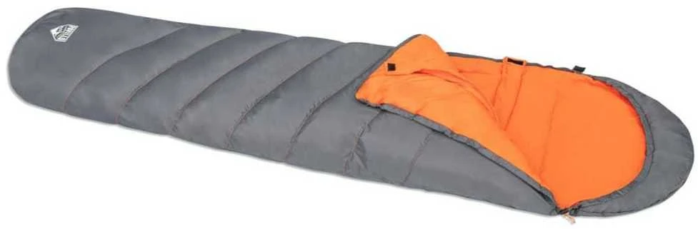 Bestway 68103 miegmaišis Mumijos formos miegmaišis Poliesteris Pilka, Oranžinė
