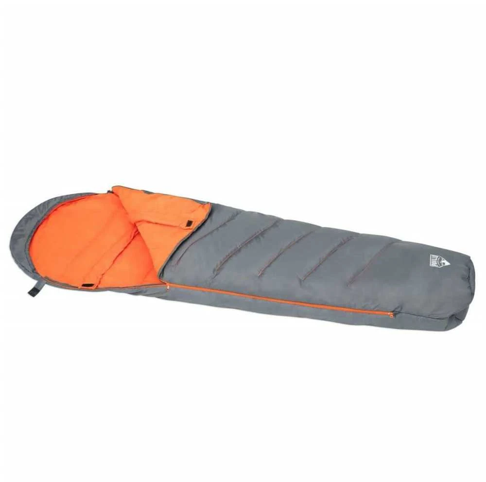 Bestway 68103 miegmaišis Mumijos formos miegmaišis Poliesteris Pilka, Oranžinė