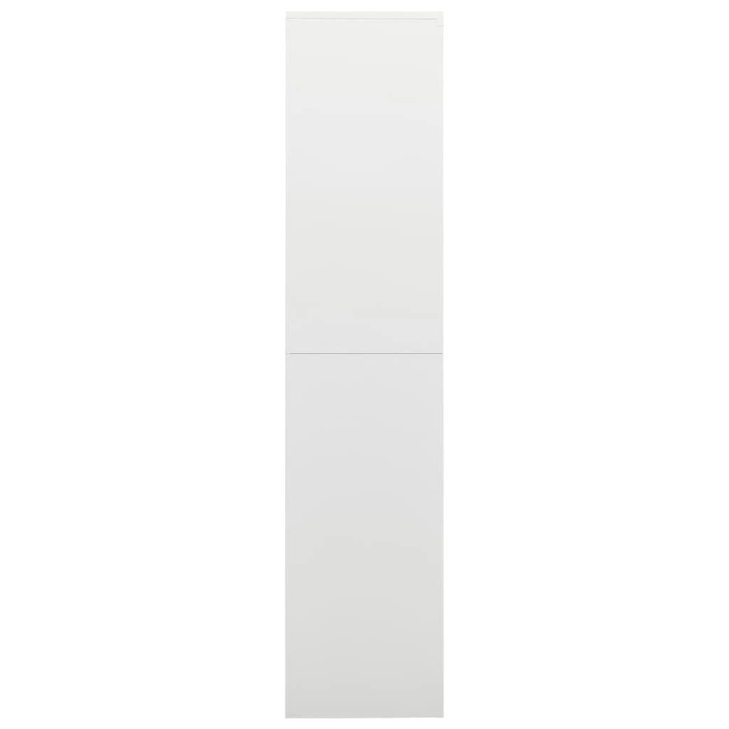 Persirengimo spintelė, baltos spalvos, 90x40x180cm, plienas