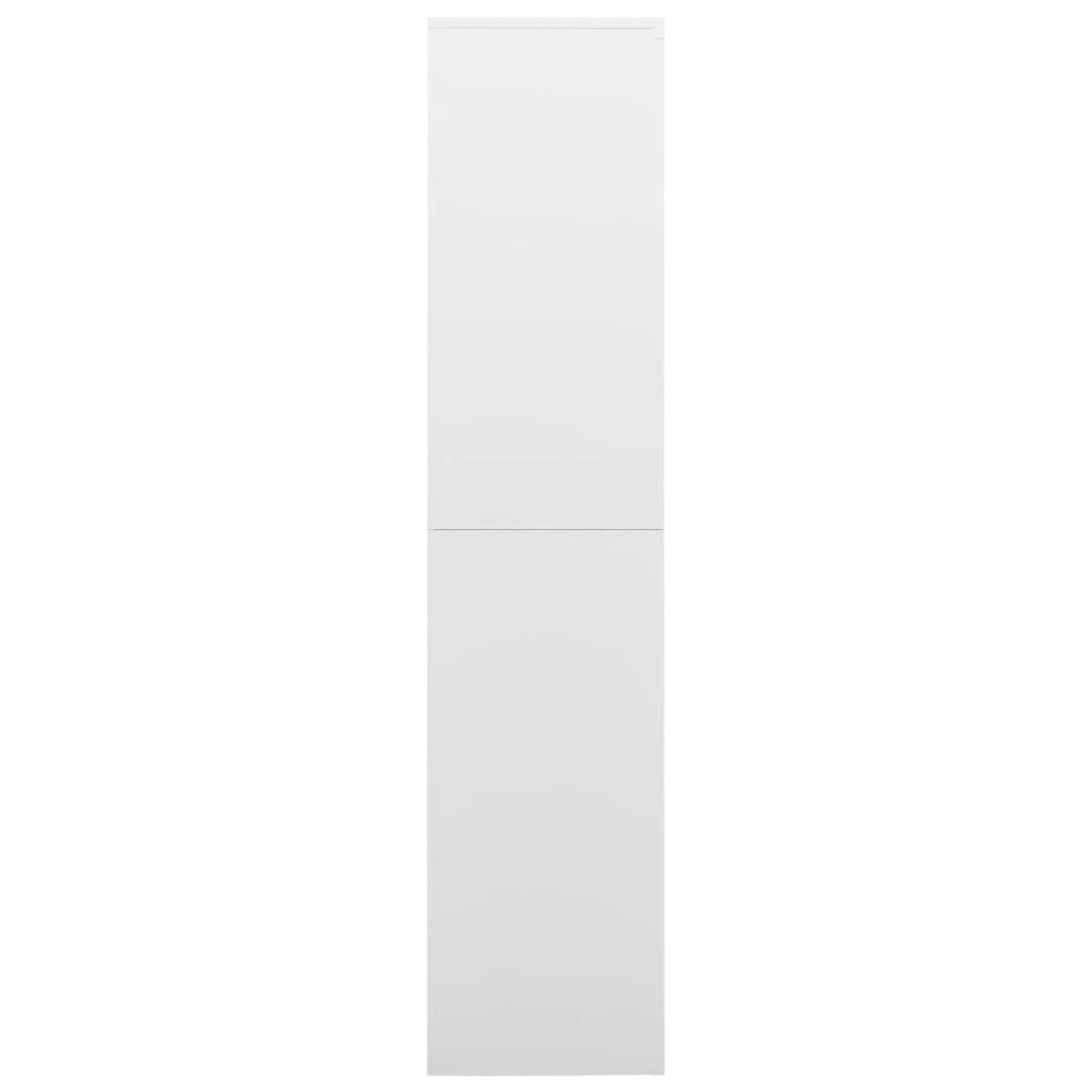 Persirengimo spintelė, baltos spalvos, 90x40x180cm, plienas