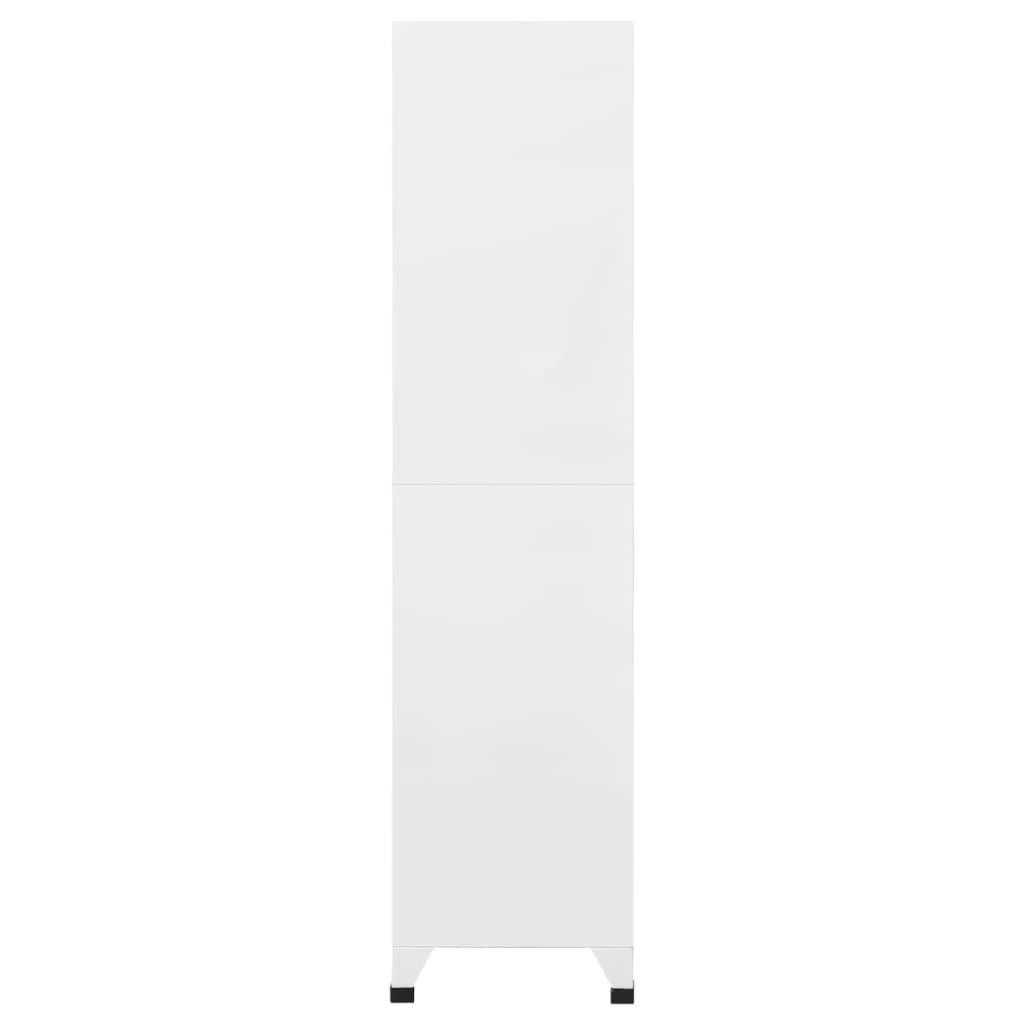 Persirengimo spintelė, pilka, 90x40x180cm, plienas