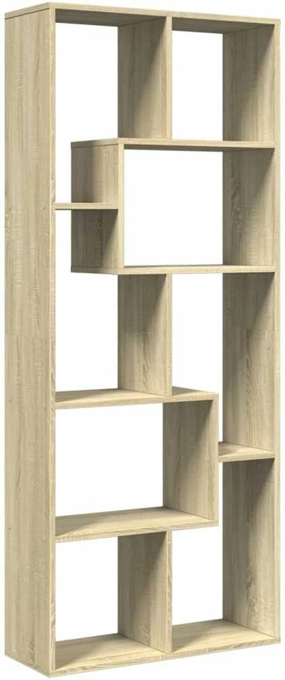 Pertvara/knygų spinta, ąžuolo, 67x25x161,5cm, mediena