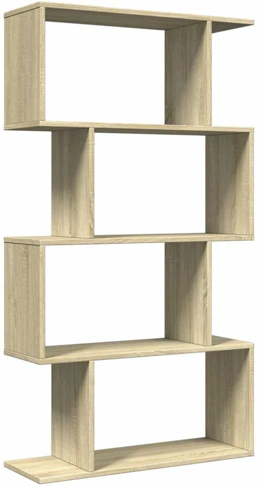 Pertvara/knygų spinta, ąžuolo, 70x24x129cm, mediena, 4 pakopų