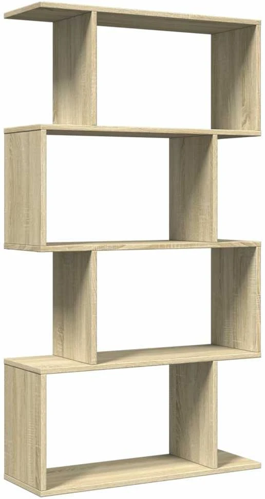 Pertvara/knygų spinta, ąžuolo, 70x24x129cm, mediena, 4 pakopų
