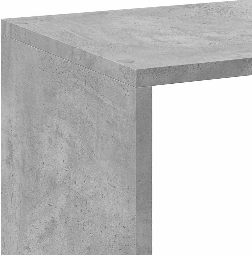 Pertvara/knygų spinta, betono, 102x29x103,5cm, mediena
