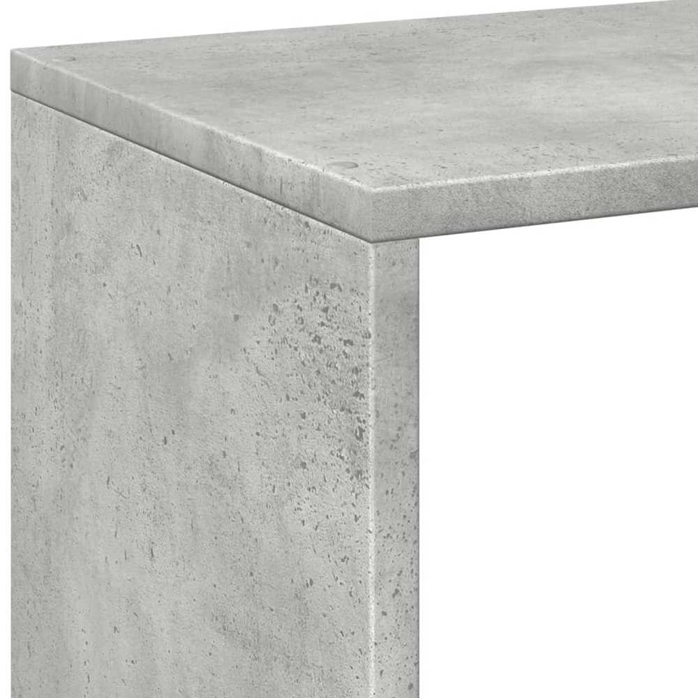 Pertvara/knygų spinta, betono, 69,5x29x103,5cm, mediena