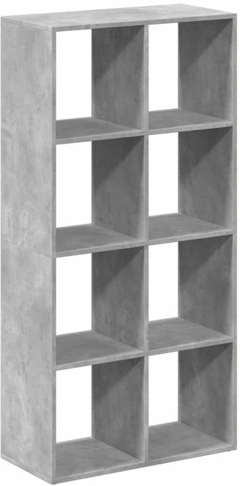 Pertvara/knygų spinta, betono, 69,5x29x137,5cm, mediena