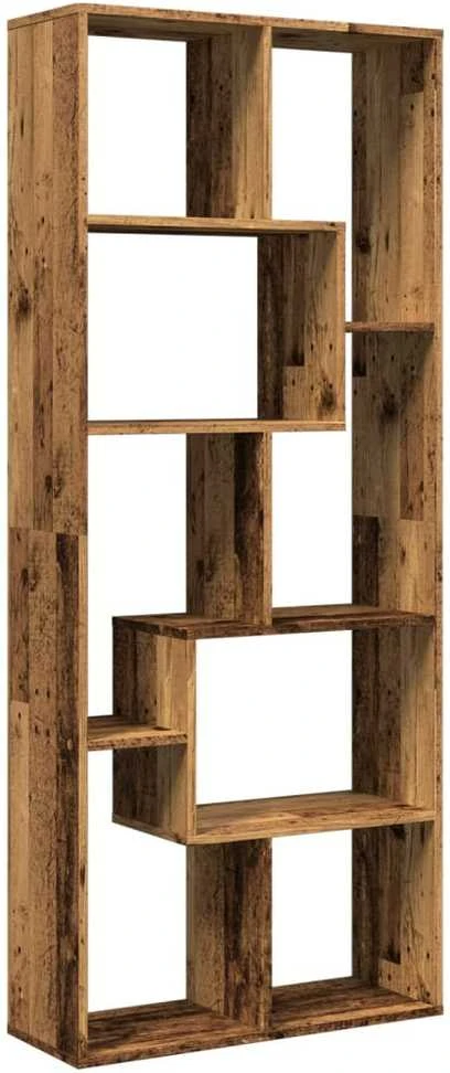 Pertvara/knygų spinta, medienos, 67x25x161,5cm, mediena