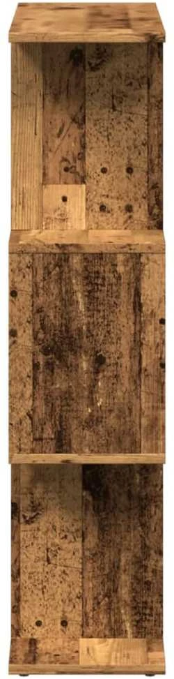 Pertvara/knygų spinta, medienos, 70x24x97cm, 3 pakopų