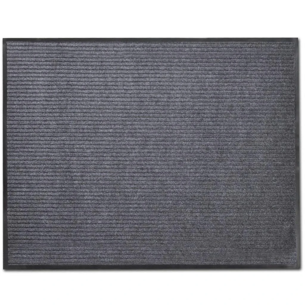 Pilkas PVC Durų Kilimėlis, 120 x 180 cm
