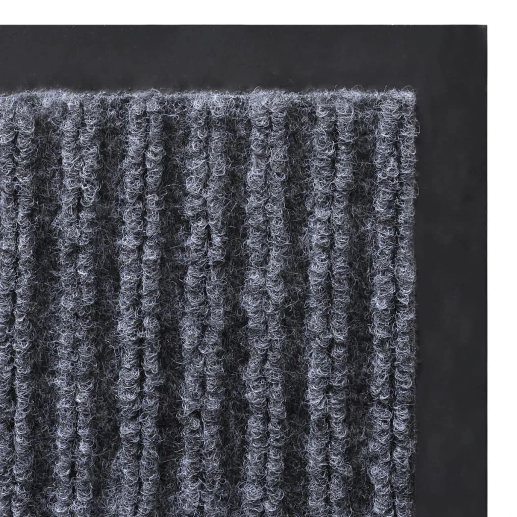 Pilkas PVC Durų Kilimėlis, 90 x 120 cm