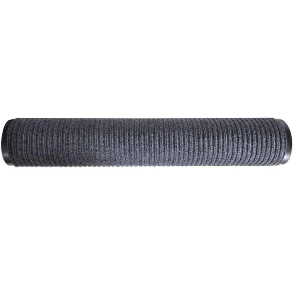 Pilkas PVC Durų Kilimėlis, 90 x 150 cm