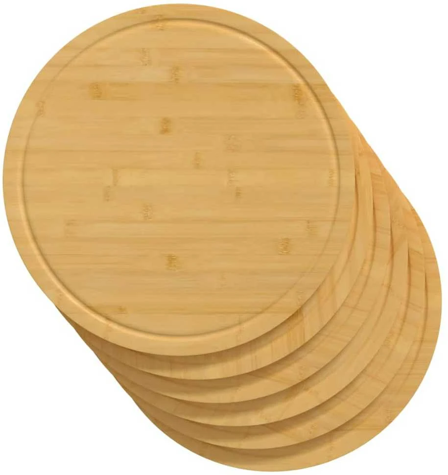 Pjaustymo lentelės, 6vnt., 30x1,5cm, bambukas