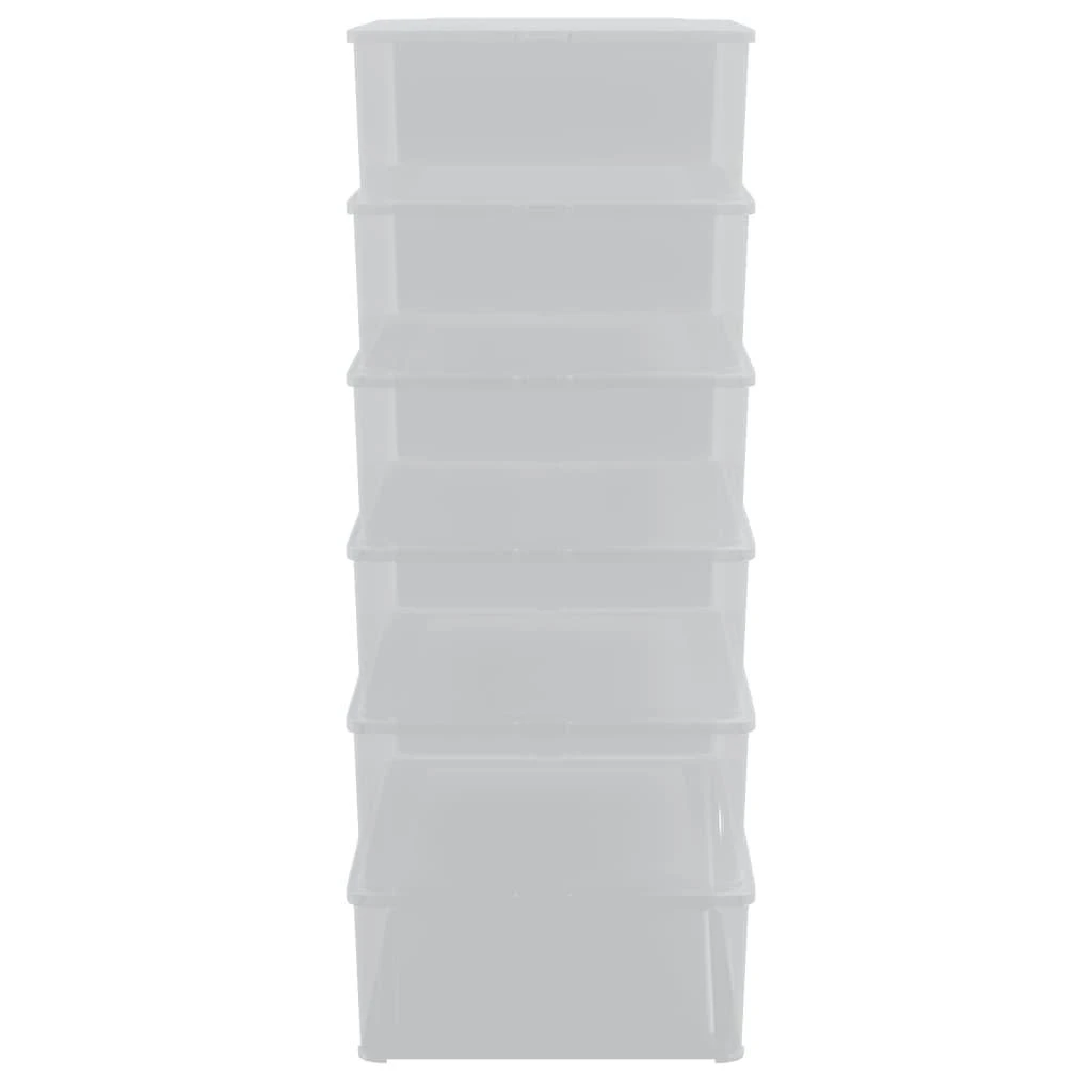 Plastikinės daiktadėžės, 6vnt., 25l, sukraunamos