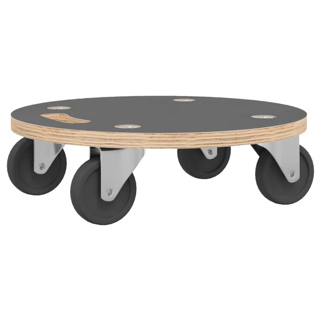 Transportavimo vežimėliai, 2vnt., 38x11,5cm, apskriti, 250kg