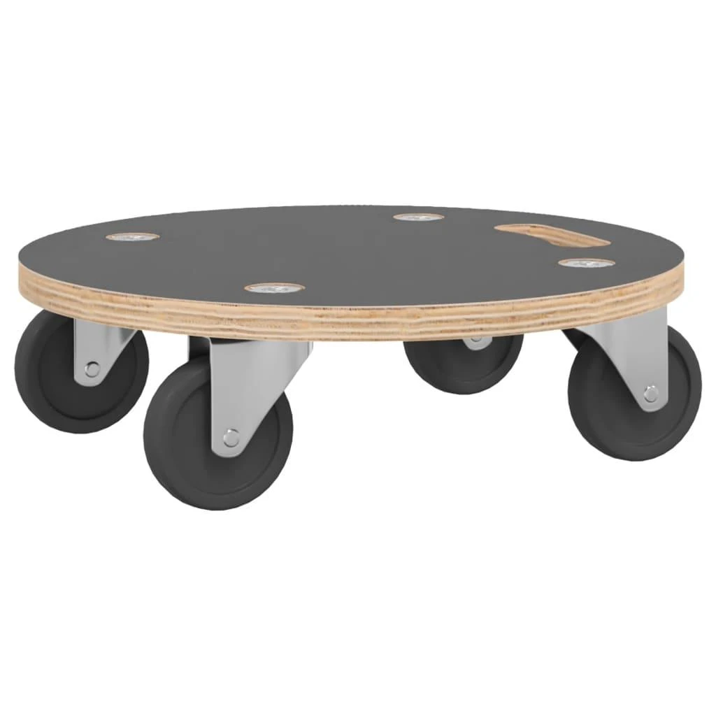 Transportavimo vežimėliai, 2vnt., 38x11,5cm, apskriti, 250kg