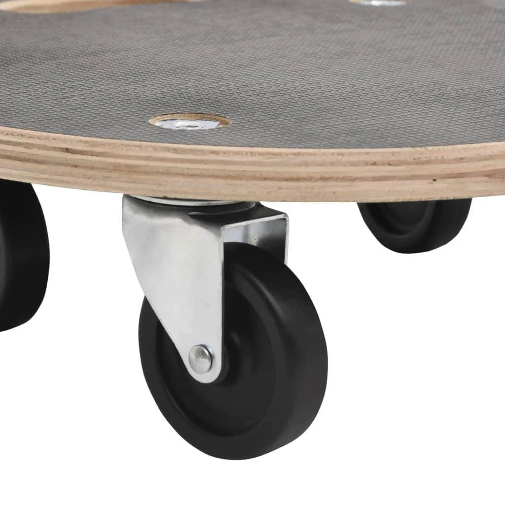 Transportavimo vežimėliai, 2vnt., 38x11,5cm, apskriti, 250kg