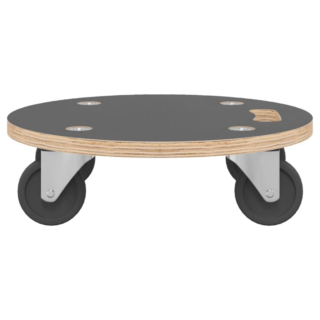 Transportavimo vežimėliai, 2vnt., 38x11,5cm, apskriti, 250kg