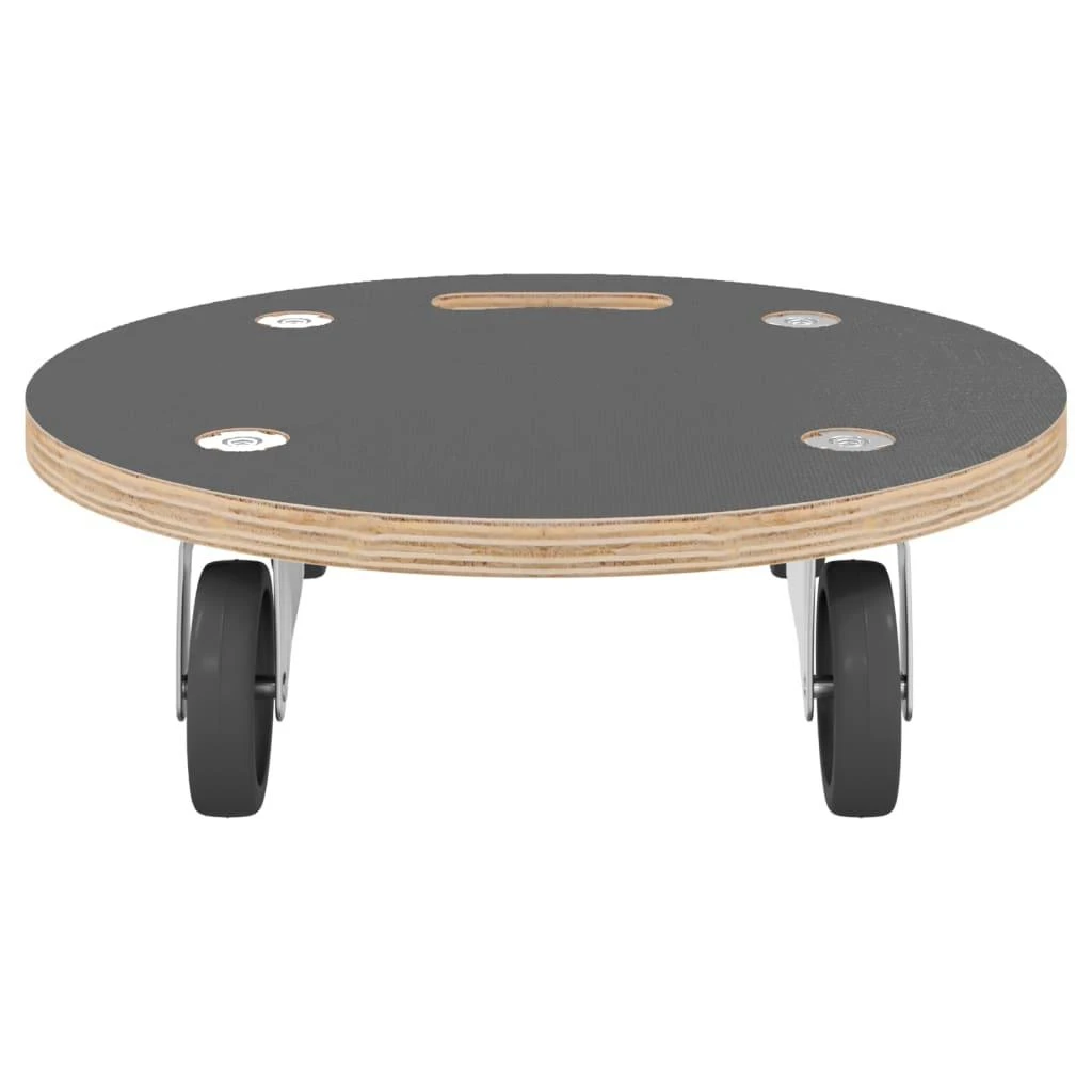 Transportavimo vežimėliai, 2vnt., 38x11,5cm, apskriti, 250kg