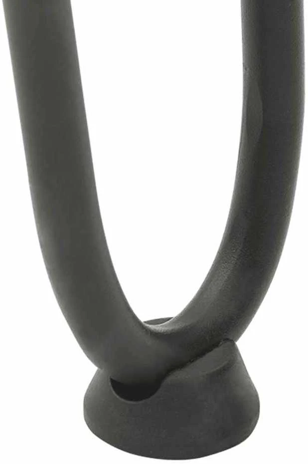 Kavos staliuko kojelės, 4 vnt., antracito spalvos, 20 cm, plienas