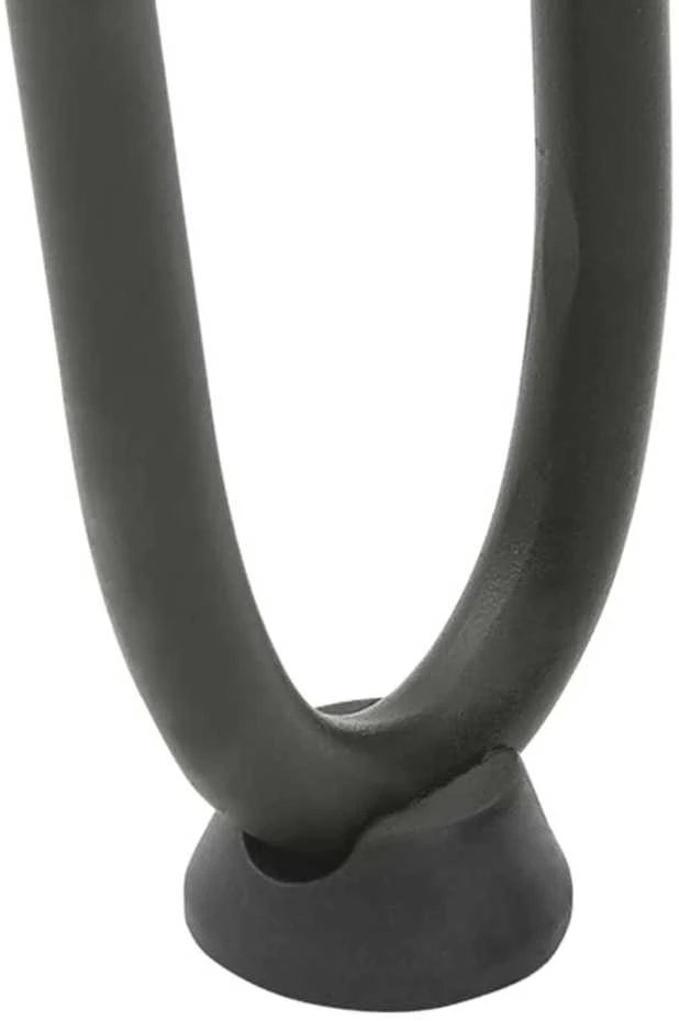 Kavos staliuko kojelės, 4 vnt., antracito spalvos, 10 cm, plienas, segtukai