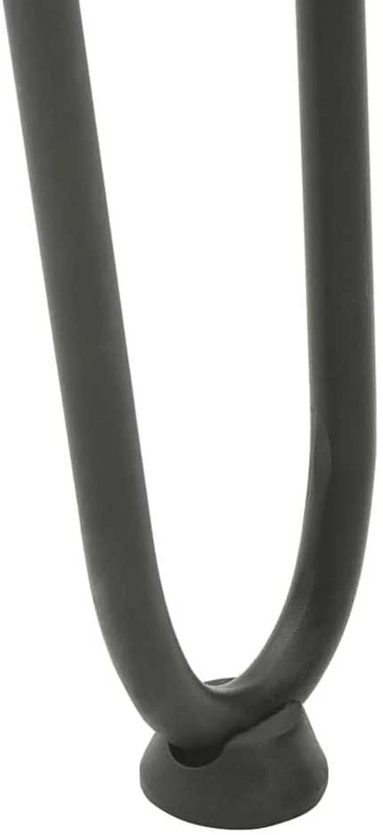 segtukų kojelės konsoliniams staliukams, 4 vnt., antracito spalvos, 72 cm, plieno masyvas