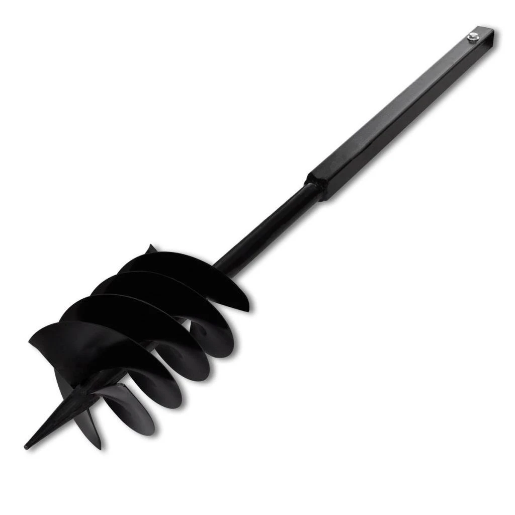 Plieninis 18 cm Žemės Grąžtas su Rankena ir Ilgintuvais, 9 m