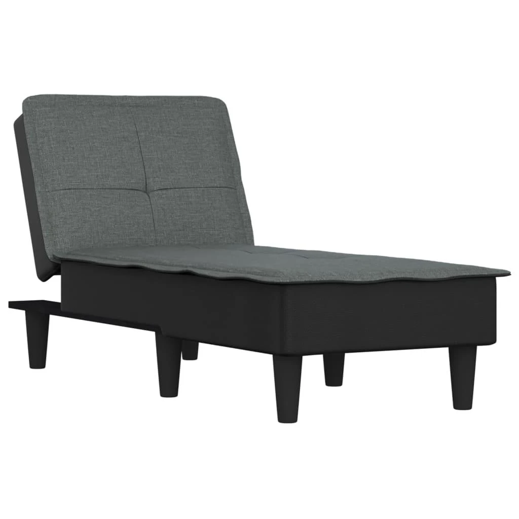 Sofa Poilsio gultas, tamsiai pilkos spalvos, audinys