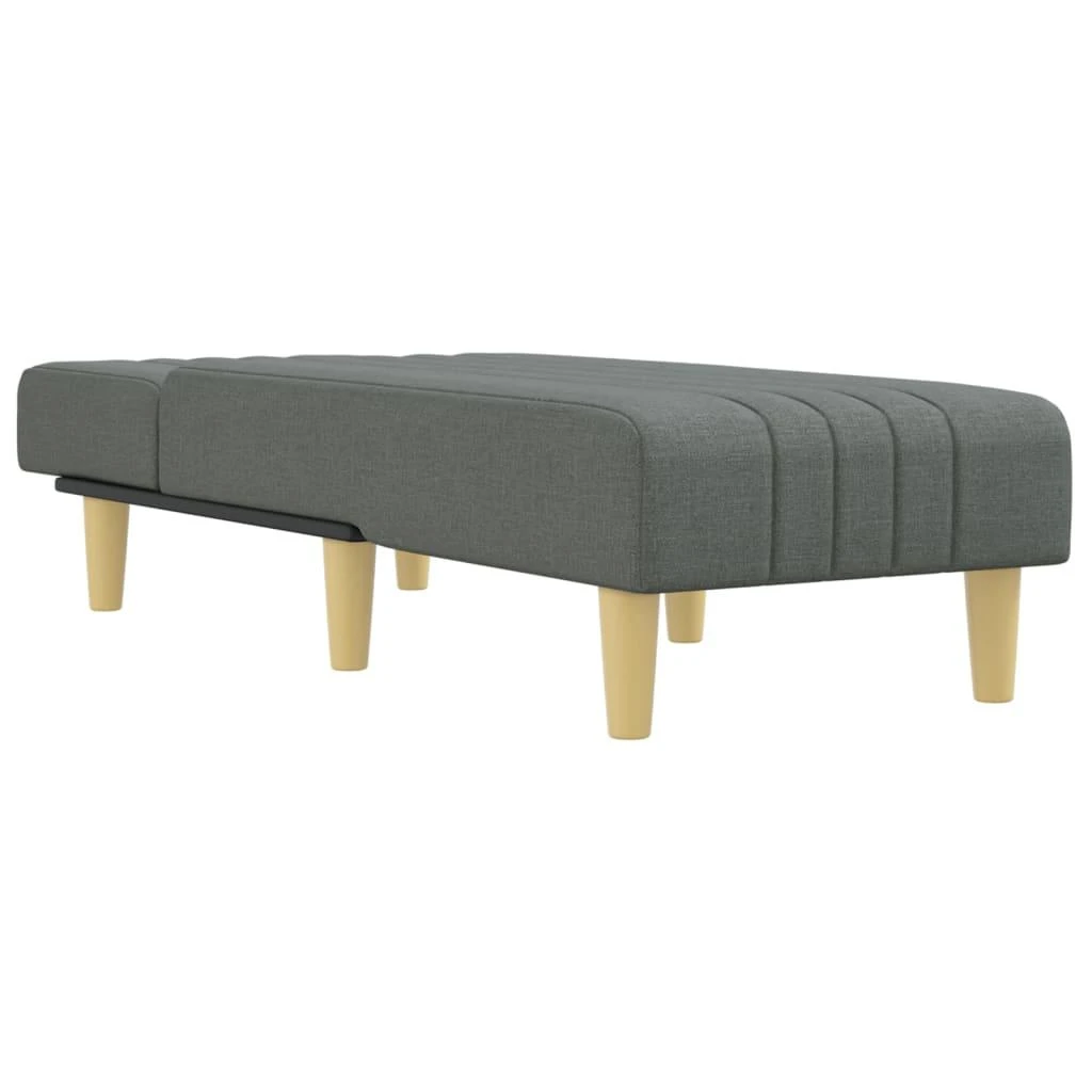 Sofa Poilsio gultas, tamsiai pilkos spalvos, audinys
