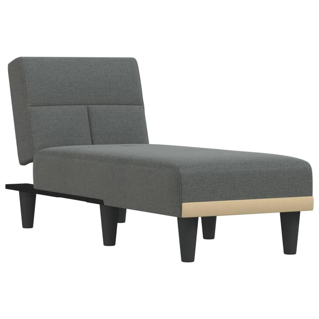 Sofa Poilsio gultas, tamsiai pilkos spalvos, audinys