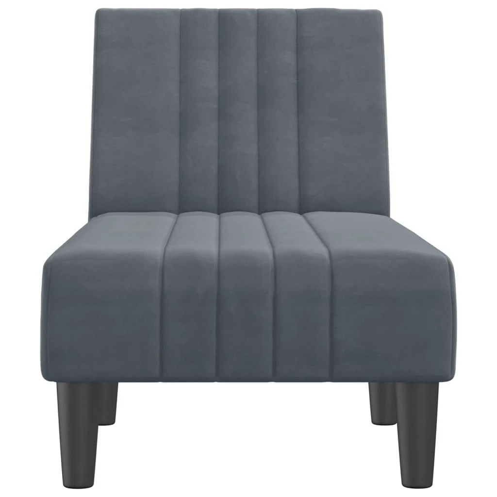 Sofa Poilsio gultas, tamsiai pilkos spalvos, aksomas