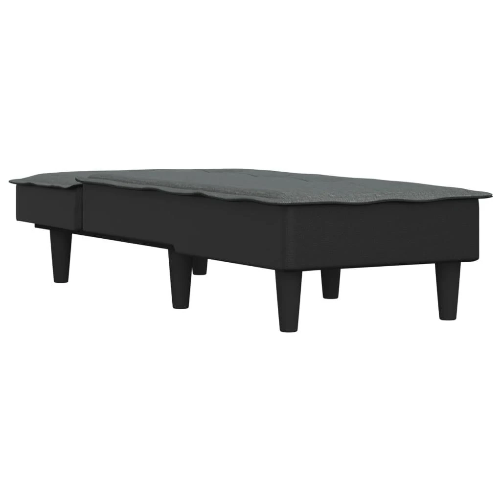 Sofa Poilsio gultas, tamsiai pilkos spalvos, audinys